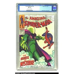 Amazing Spider-Man #66 (Marvel, 1968) CGC NM 9.4 Off-white to white pages....
