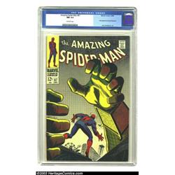 Amazing Spider-Man #67 (Marvel, 1968) CGC NM 9.4 Off-white pages....