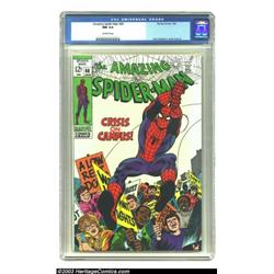 Amazing Spider-Man #68 (Marvel, 1969) CGC NM 9.4 Off-white to white pages....