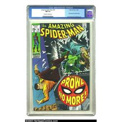 Amazing Spider-Man #79 (Marvel, 1969) CGC NM 9.4 Off-white to white pages....
