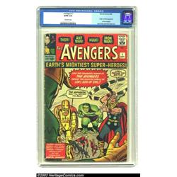 The Avengers #1 (Marvel, 1963) CGC GD/VG 3.0 Off-white pages. What can be said about this key Mar...