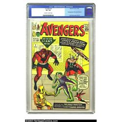 The Avengers #2 (Marvel, 1963) CGC VF+ 8.5 Off-white to white pages....