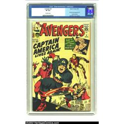 The Avengers #4 (Marvel, 1964) CGC VF 8.0 Off-white pages....