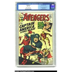 The Avengers #4 (Marvel, 1964) CGC VF 8.0 Off-white pages....