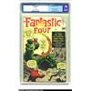 Image 1 : Fantastic Four #1 (Marvel, 1961) CGC GD+ 2.5 Slightly brittle pages....