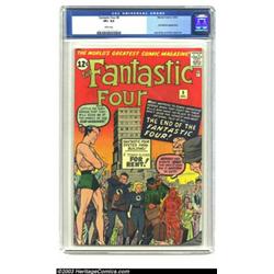 Fantastic Four #9 (Marvel, 1962) CGC VF+ 8.5 White pages....