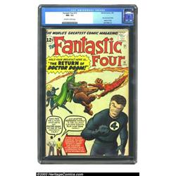 Fantastic Four #10 (Marvel, 1963) CGC NM- 9.2 Off-white to white pages....