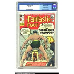 Fantastic Four #14 (Marvel, 1963) CGC VF+ 8.5 White pages....