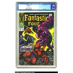 Fantastic Four #76 (Marvel, 1968) CGC NM 9.4 Off-white to white pages....