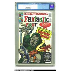 Fantastic Four Annual #2 Northland pedigree (Marvel, 1964) CGC NM- 9.2 Off-white to white pages....
