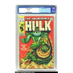 The Incredible Hulk #113 (Marvel, 1969) CGC NM 9.4 Off-white pages....