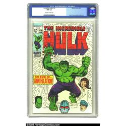 The Incredible Hulk #116 (Marvel, 1969) CGC NM 9.4 Off-white to white pages....