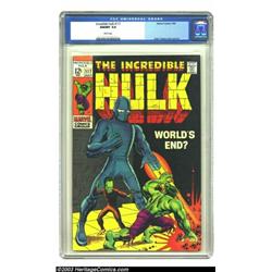 The Incredible Hulk #117 (Marvel, 1969) CGC NM/MT 9.8 White pages....