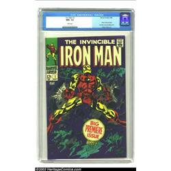Iron Man #1 (Marvel, 1968) CGC NM+ 9.6 White pages....