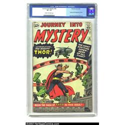 Journey into Mystery #83 (Marvel, 1962) CGC VF- 7.5 Cream to off-white pages. August 1962 was a v...