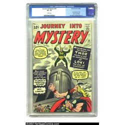 Journey into Mystery #85 (Marvel, 1962) CGC VF- 7.5 White pages....