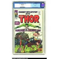 Journey into Mystery #115 (Marvel, 1965) CGC NM 9.4 Off-white pages. Jack Kirby's dynamic covers...