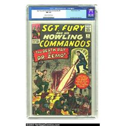 Sgt. Fury and His Howling Commandos #8 (Marvel, 1964) CGC NM 9.4 Cream to off-white pages. Jack K...