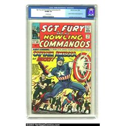 Sgt. Fury and His Howling Commandos #13 (Marvel, 1964) CGC VF/NM 9.0 Off-white pages....