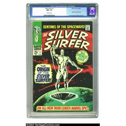 The Silver Surfer #1 (Marvel, 1968) CGC NM+ 9.6 Off-white pages. Only one other unqualified copy...