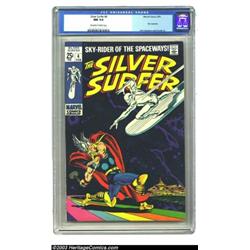 The Silver Surfer #4 (Marvel, 1969) CGC NM 9.4 Off-white to white pages....