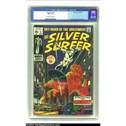 The Silver Surfer #8 (Marvel, 1969) CGC NM+ 9.6 Off-white to white pages....