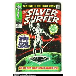 The Silver Surfer Group of #1-18 (Marvel, 1968) Condition: Average VG....