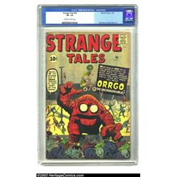 Strange Tales #90 (Marvel, 1961) CGC VF- 7.5 Off-white to white pages. This Jack Kirby cover show...