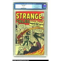Strange Tales #104 (Marvel, 1963) CGC VF+ 8.5 White pages. Although the Human Torch had taken ove...