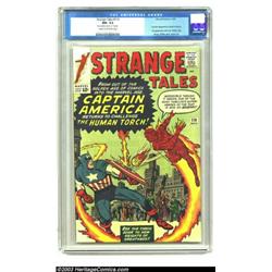 Strange Tales #114 (Marvel, 1963) CGC NM- 9.2 Cream to off-white pages. This cover, by Jack Kirby...