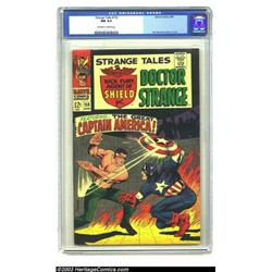 Strange Tales #159 (Marvel, 1967) CGC NM 9.4 Off-white to white pages....