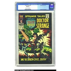 Strange Tales #163 (Marvel, 1967) CGC NM 9.4 Cream to off-white pages....