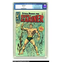 The Sub-Mariner #1 (Marvel, 1968) CGC NM+ 9.6 White pages....
