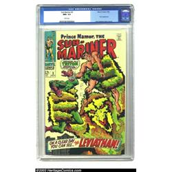 The Sub-Mariner #3 (Marvel, 1968) CGC NM+ 9.6 White pages....