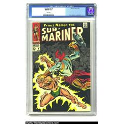 The Sub-Mariner #4 (Marvel, 1968) CGC NM/MT 9.8 White pages....