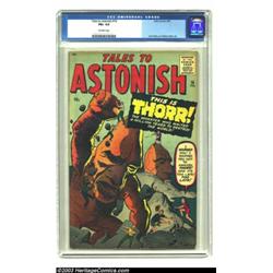 Tales to Astonish #16 (Marvel, 1961) CGC FN+ 6.5 Off-white pages. This prototype issue, for the S...