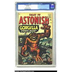 Tales to Astonish #18 (Marvel, 1961) CGC VF 8.0 Cream to off-white pages. Gorgilla was such a coo...
