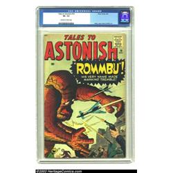 Tales to Astonish #19 (Marvel, 1961) CGC VF- 7.5 Off-white to white pages....