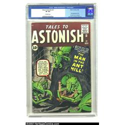 Tales to Astonish #27 (Marvel, 1962) CGC VF 8.0 Off-white pages. Of the important origin issues o...