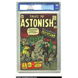Tales to Astonish #32 (Marvel, 1962) CGC VF- 7.5 Off-white to white pages. With footprints leadin...