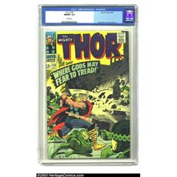 Thor #132 (Marvel, 1966) CGC NM/MT 9.8 White pages. You want dynamic? You want action-packed? Wel...