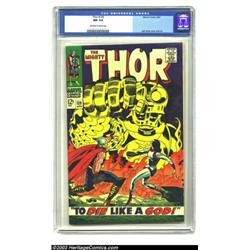 Thor #139 (Marvel, 1967) CGC NM 9.4 Off-white to white pages. This great <B>Thor...
