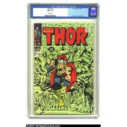 Thor #154 (Marvel, 1968) CGC NM+ 9.6 Off-white pages. Here's a great Jack Kirby issue of <B>Thor...