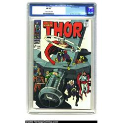 Thor #156 (Marvel, 1968) CGC NM 9.4 Off-white to white pages....