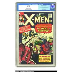 X-Men #5 (Marvel, 1964) CGC NM 9.4 Off-white to white pages....