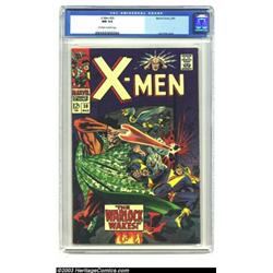 X-Men #30 (Marvel, 1967) CGC NM 9.4 Off-white to white pages. The Warlock takes a special interes...
