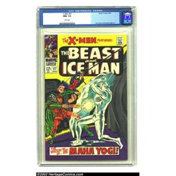X-Men #47 (Marvel, 1968) CGC NM+ 9.6 White pages....
