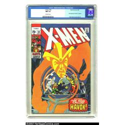 X-Men #58 (Marvel, 1969) CGC NM 9.4 Off-white pages....