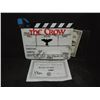 Image 1 : THE CROW PRODUCTION USED CLAPPER BOARD SIGNED BY CREATOR WITH LOA