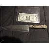 Image 1 : CHILD'S PLAY 1 SCREEN USED HERO CHUCKY BUTCHER KNIFE WITH BRACKET FOR WIRING TO PUPPET HAND